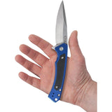 Case Cutlery Marilla Framelock Knife With S35VN Blade Blue Aluminum Handle G10 Inlay Premium EDC by Case Cutlery