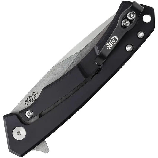 Case Marilla Framelock Knife Black G10 Inlay 4.75in Closed S35VN Drop Point Blade For EDC Enthusiasts by Case Cutlery