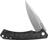 Case Cutlery Marilla Framelock Knife S35VN Blade, Carbon Fiber Handle, Extended Tang, Pocket Clip For EDC Enthusiasts by Case Cutlery