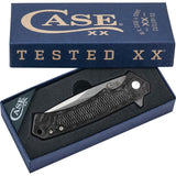 Case Cutlery Marilla Framelock Knife S35VN Blade, Carbon Fiber Handle, Extended Tang, Pocket Clip For EDC Enthusiasts by Case Cutlery