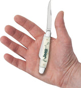 Case Cutlery Jeep Medium Stockman Knife 3.63 Inch Closed Bone Handle Clip Blade For Collectors by Case Cutlery