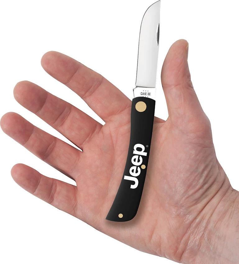 Case Cutlery Sod Buster Jr Knife 3.63 Inch Closed Skinner Blade Black Handle Boxed For Outdoor Enthusiasts by Case Cutlery