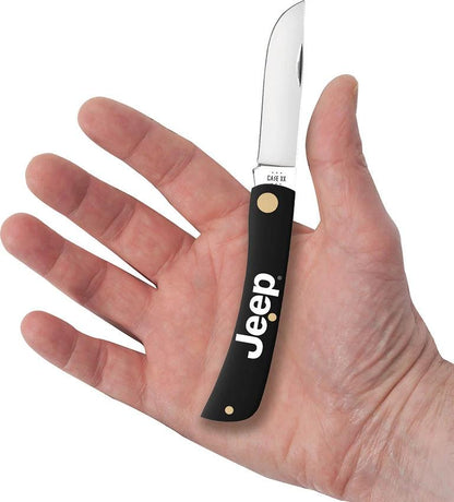 Case Cutlery Sod Buster Jr Knife 3.63 Inch Closed Skinner Blade Black Handle Boxed For Outdoor Enthusiasts by Case Cutlery