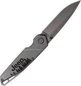 Case Cutlery Jeep TecX Linerlock Knife with Premium Gray Titanium Coated Blade for EDC Enthusiasts by Case Cutlery
