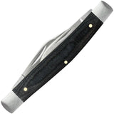 Case Cutlery Stockman Knife Black Micarta 27818 Premium Three Blade EDC Pocket Knife For Collectors by Case Cutlery