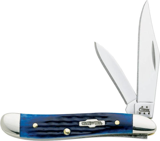 Case Cutlery Peanut Blue Bone 02802 by Case Cutlery