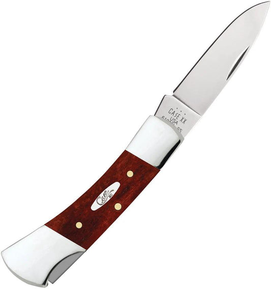 Case Cutlery Lockback Chestnut Folding Knife 3 In Blade Mirror Finish Bone Handle For Collectors by Case Cutlery