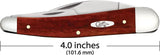 Case Cutlery Seahorse Whittler Chestnut Bone 4 Inch Pocket Knife Featuring Wharncliffe Pen Coping Blades For Collectors by Case Cutlery