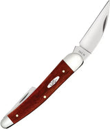 Case Cutlery Seahorse Whittler Chestnut Bone 4 Inch Pocket Knife Featuring Wharncliffe Pen Coping Blades For Collectors by Case Cutlery
