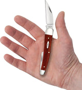 Case Cutlery Seahorse Whittler Chestnut Bone 4 Inch Pocket Knife Featuring Wharncliffe Pen Coping Blades For Collectors by Case Cutlery
