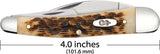 Case Cutlery Seahorse Whittler Amber Bone Pocket Knife 4 Inch Closed For Collectors And EDC by Case Cutlery
