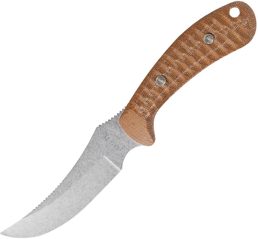 Case Ridgeback Hunter Knife For Outdoorsmen Stainless Upswept Skinner G10 Handle Full Tang Leather Sheath by Case Cutlery