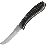 Case Cutlery Ridgeback Hunter Knife With Black Burlap Handle Full Tang Upswept Stonewash Blade Outdoor Enthusiasts by Case Cutlery