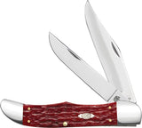 Case Cutlery Folding Hunter Dark Red Peach 31960 by Case Cutlery