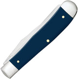 Case Cutlery Air Force Trapper Blue Synthetic Handle Mirror Blades 4.13 Inch Closed Knife For Collectors by Case Cutlery