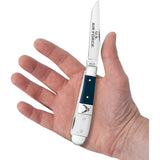 Case Air Force Trapper Gift Set For Collectors 4.13 Inch Closed Knife With Mirror Clip And Spey Blades by Case Cutlery