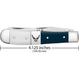 Case Air Force Trapper Gift Set For Collectors 4.13 Inch Closed Knife With Mirror Clip And Spey Blades by Case Cutlery