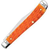Case Cutlery Slimline Trapper Cayenne Knife For Collectors Premium Jigged Bone Handle Mirror Clip Blade by Case Cutlery