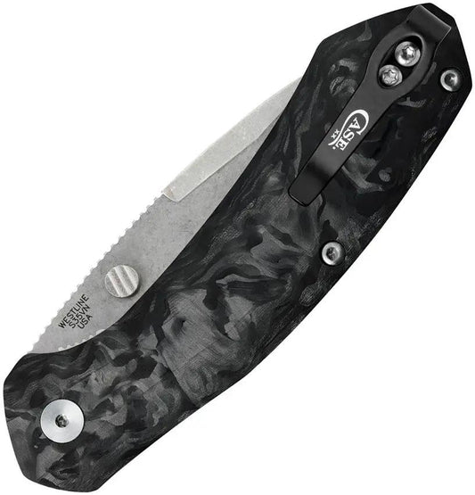 Case Cutlery Westline Linerlock Marble Knife S35VN EDC by Case Cutlery