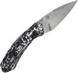 Case Cutlery Westline Linerlock Knife S35VN Drop Point White Black Carbon Fiber Handle For EDC Enthusiasts by Case Cutlery