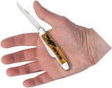 Case Cutlery RAM Stockman Iconic Three Blade Pocket Knife For Collectors Antique Smooth Bone Handle by Case Cutlery