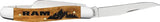 Case Cutlery RAM Stockman Iconic Three Blade Pocket Knife For Collectors Antique Smooth Bone Handle by Case Cutlery