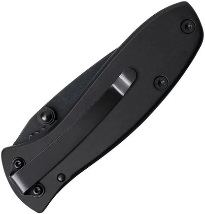 RAM TecX Linerlock 37483 Knife For EDC Enthusiasts Black Coated 3.75 Inch Closed Pocket Clip Premium Build by Case Cutlery