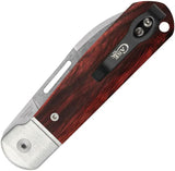 Case Highbanks Slip Joint Knife With Premium Rosewood Handle CPM20CV Wharncliffe 4 Inch EDC by Case Cutlery
