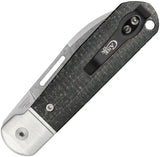 Case Cutlery Highbanks Slip Joint Knife 4 Inch CPM 20CV Modified Wharncliffe Blade Black Micarta Handle EDC by Case Cutlery