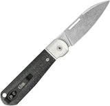 Case Cutlery Highbanks Slip Joint Knife 4 Inch CPM 20CV Modified Wharncliffe Blade Black Micarta Handle EDC by Case Cutlery