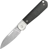 Case Cutlery Highbanks Slip Joint Knife 4 Inch CPM 20CV Modified Wharncliffe Blade Black Micarta Handle EDC by Case Cutlery