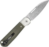 Case Cutlery Highbanks Slip Joint Knife 4in CPM20CV Wharncliffe Green Micarta For EDC Enthusiasts by Case Cutlery