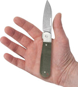 Case Cutlery Highbanks Slip Joint Knife 4in CPM20CV Wharncliffe Green Micarta For EDC Enthusiasts by Case Cutlery
