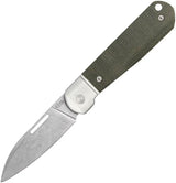 Case Cutlery Highbanks Slip Joint Knife 4in CPM20CV Wharncliffe Green Micarta For EDC Enthusiasts by Case Cutlery