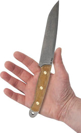 Case Cutlery Welker Hunter Natural Micarta Fixed Blade Knife for Hunters 1095HC Steel Full Tang by Case Cutlery
