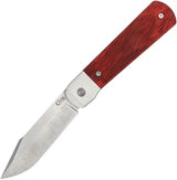 Case Cutlery Longhouse Linerlock 4In Knife CPM20CV Stonewash Rosewood Handle For Premium Collectors by Case Cutlery