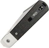 Case Longhouse Linerlock Knife CPM20CV Micarta Handle 4 Inch Closed Pocket Clip For EDC Enthusiasts by Case Cutlery