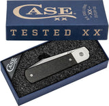 Case Longhouse Linerlock Knife CPM20CV Micarta Handle 4 Inch Closed Pocket Clip For EDC Enthusiasts by Case Cutlery