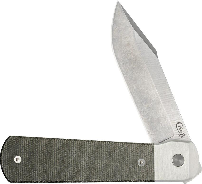 Case Cutlery Longhouse Green Micarta 50911 by Case Cutlery