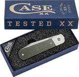 Case Cutlery Longhouse Green Micarta 4 Inch CPM 20CV Locking EDC Knife For Everyday Carry by Case Cutlery