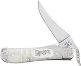 Case Cutlery Russlock 25th Anniversary Set 52022 Limited Edition Three Bone Handles For Collectors Display Dome by Case Cutlery