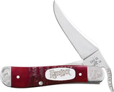 Case Cutlery Russlock 25th Anniversary Set 52022 Limited Edition Three Bone Handles For Collectors Display Dome by Case Cutlery