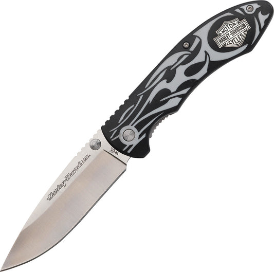 Case Cutlery Harley Tec X Linerlock Black 52116
