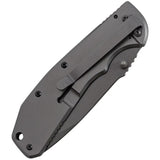 Case Cutlery Harley TecX Framelock AO Folding Knife With 3.25in Gray Titanium Tanto And G10 Grip For Harley Enthusiasts by Case Cutlery