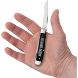 Harley Mini Trapper Knife By Case Cutlery With Mirror Finish Stainless Blades For Collectors by Case Cutlery