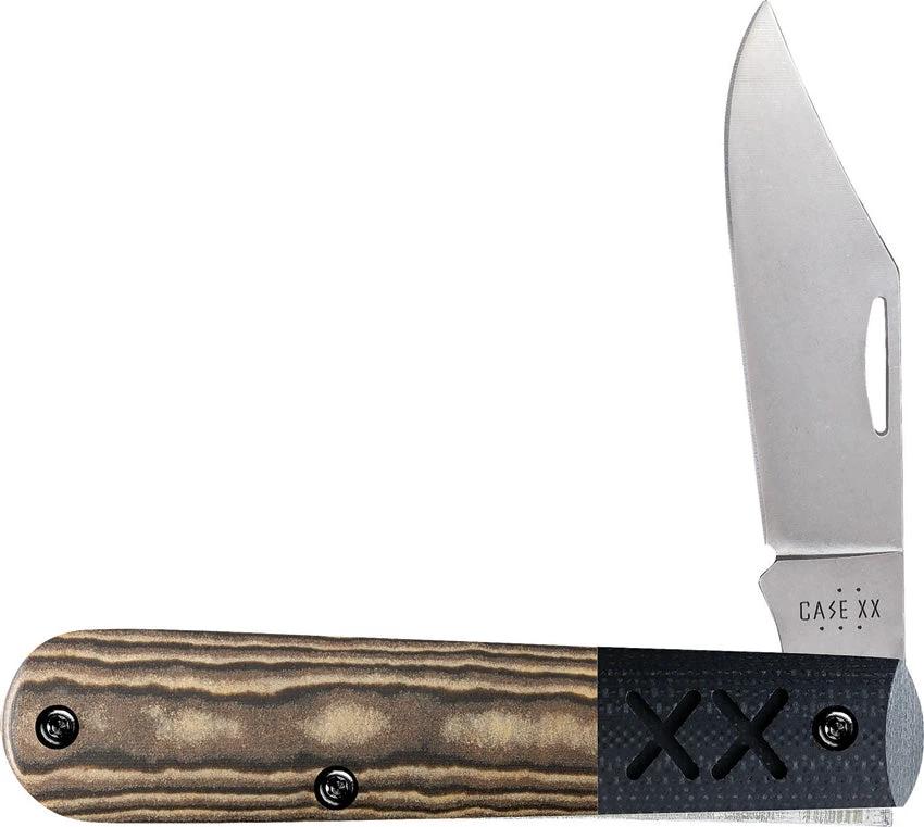 Case Cutlery Crossroads XR Barlow Blk/Tan 53161 by Case Cutlery