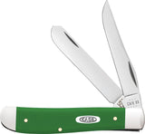 Case Cutlery Mini Trapper Green Synthetic 53391 by Case Cutlery