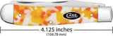 Case Cutlery Trapper Candy Corn Kirinite Handle For Collectors With 4.13 Inch Closed Mirror Clip And Spey Blades by Case Cutlery