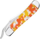 Case Russlock Candy Corn Kirinite Folding Knife One Hand Opening For Collectors And Enthusiasts by Case Cutlery