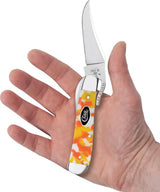 Case Russlock Candy Corn Kirinite Folding Knife One Hand Opening For Collectors And Enthusiasts by Case Cutlery